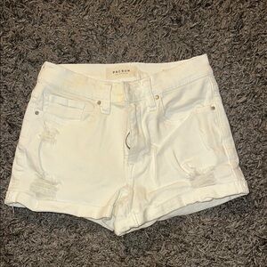 PacSun Women's White Denim Shorts